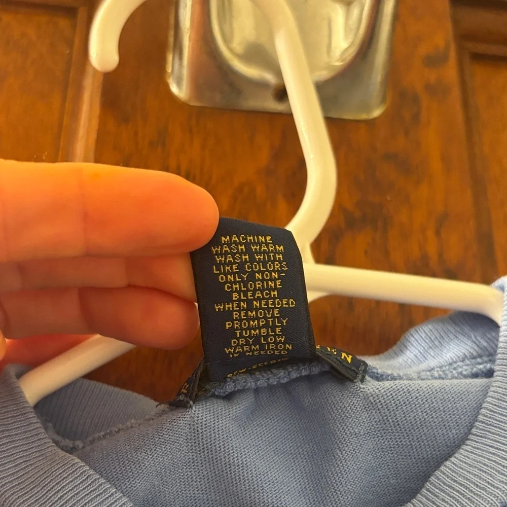 Like New Polo by Ralph Lauren Kids 18mo Light Blue SS Tee